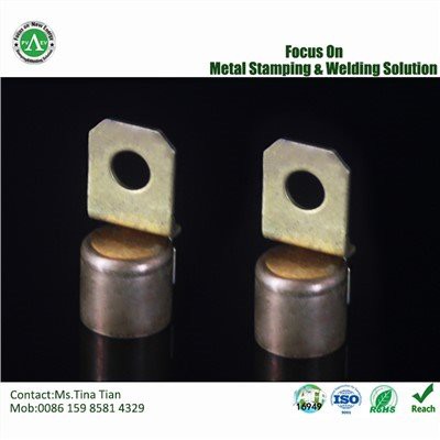 Koperen buisdop en zekeringklem voor EV