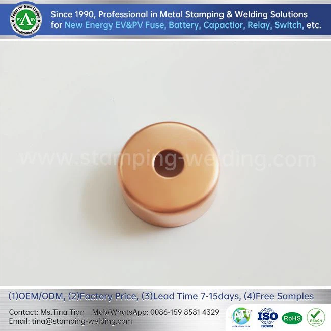 Round Inner Cap For New Energy Fuse