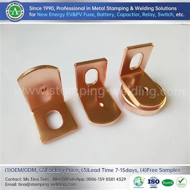 Koperen dop en zekeringblad-femules