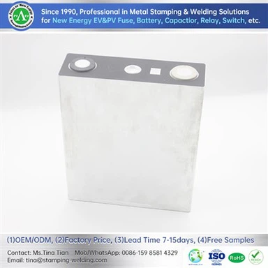 Aluminium behuizing met lithiumcel