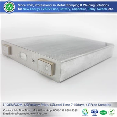 Aluminium behuizing met lithiumcelbatterij