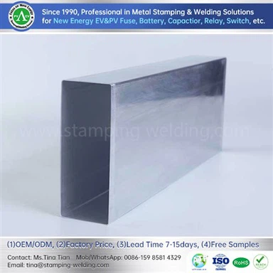 Prismatische cel aluminium behuizing