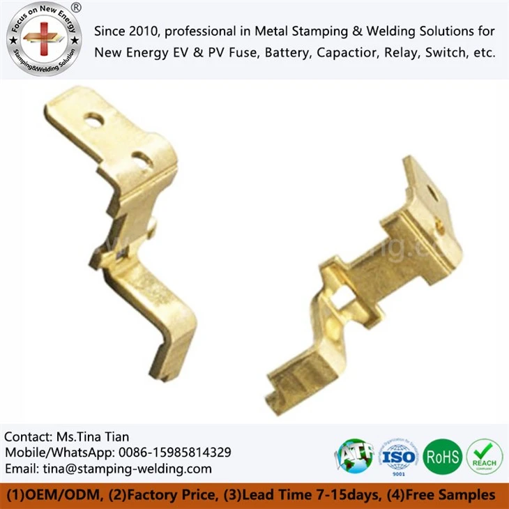 Plug Socket Brass Stamping Part