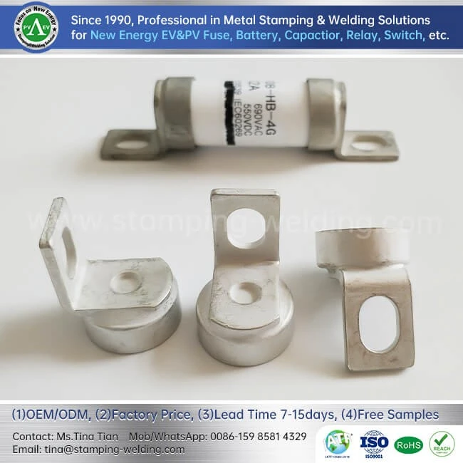 Copper Outer Cap for Industrial Power Fuse