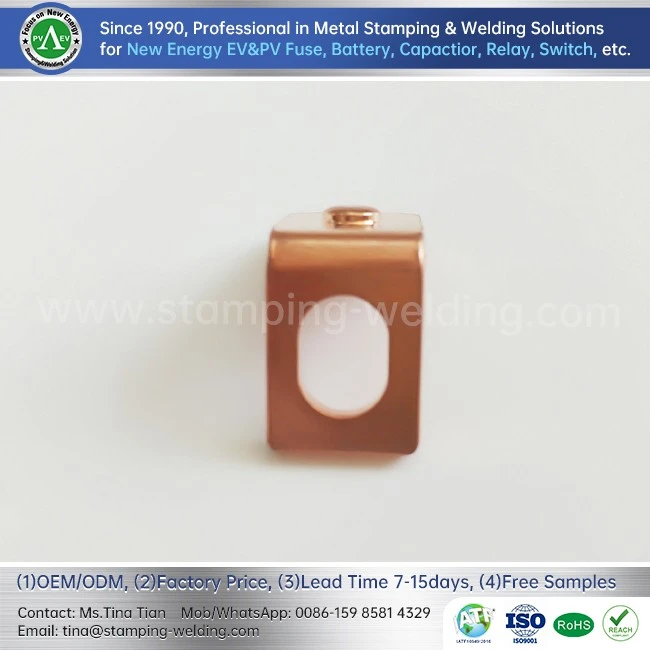 Copper Contact Blade For EV Fuse Cap