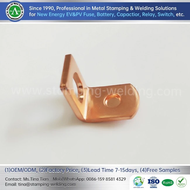 Copper Contact Blade Of Fuse Cap