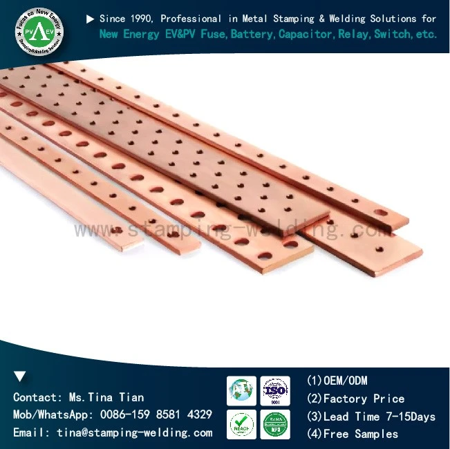 Factory Price Flat Copper Busbar