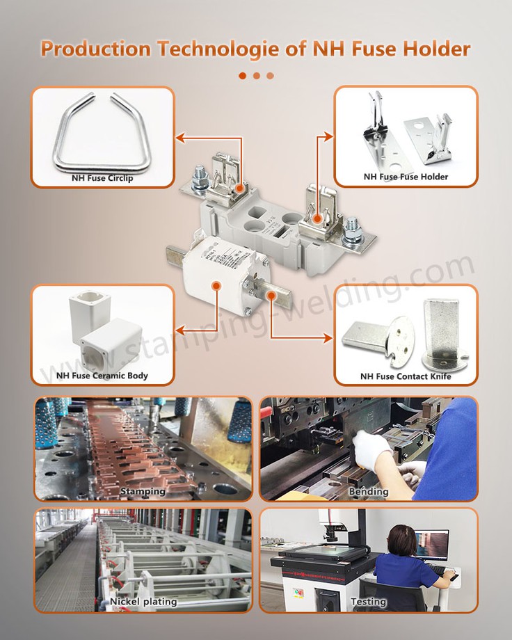 Production Technologie of NH Fuse Holder Production Technologie of NH Fuse Holder