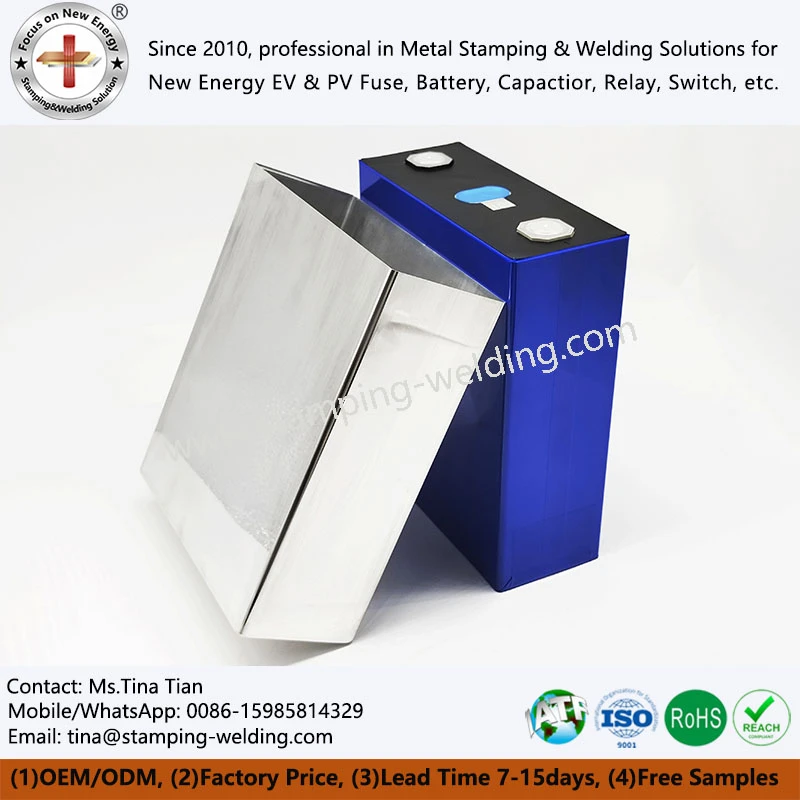 Prismatische cel aluminium batterijbehuizing