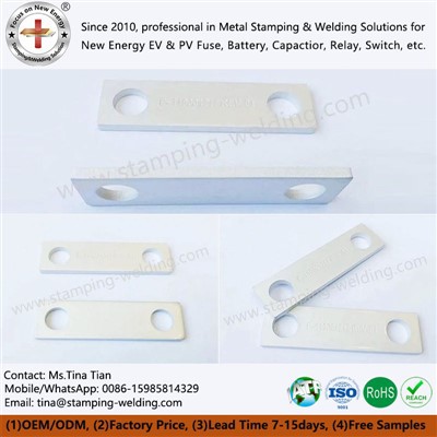 Aluminium stroomrail met vertinning