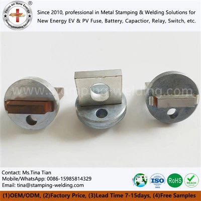 Koperen blad voor snelle zekering