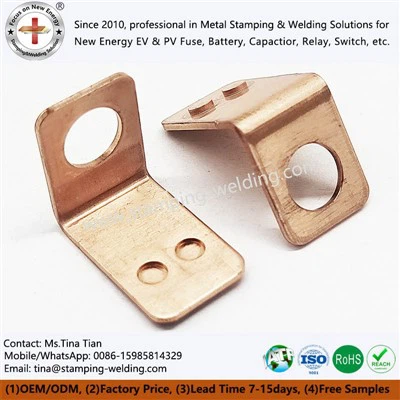 Solide koperen busbar